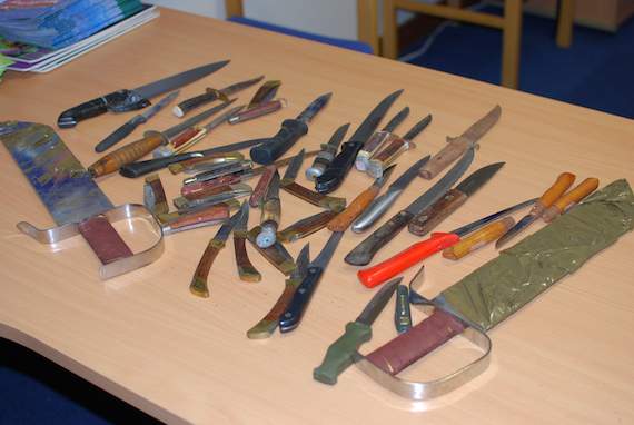 Dyfed-Powys Police tackle knife crime during Sceptre campaign
