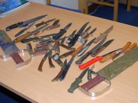 Dyfed-Powys Police tackle knife crime during Sceptre campaign