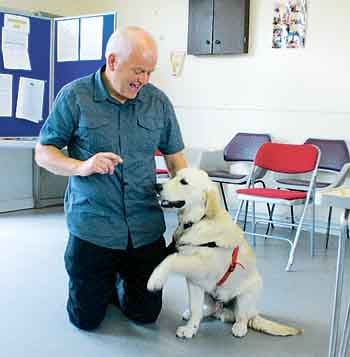 Freddie gets a lesson from Rod Haynes