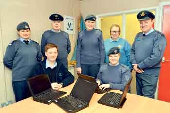 Cadets get connected thanks to Valero | tenby-today.co.uk