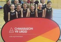 Urdd gymnastics success for Lamphey pupils