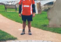 Mark completes Wales walk for charity