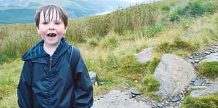 Osian, 6, conquers Snowdon
