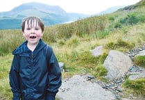 Osian, 6, conquers Snowdon