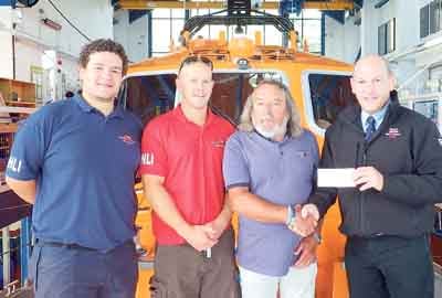 Presentation to Tenby Lifeboat Station