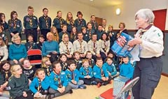 Birthday celebrations for local Scout Leader