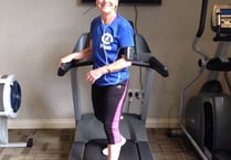 Gill laces up her trainers for charity marathon challenge