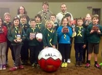 Narberth Beavers and Cubs support Fairtrade