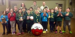Narberth Beavers and Cubs support Fairtrade