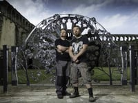 Artist brings back Medieval ‘bling’ to Bishop’s Palace