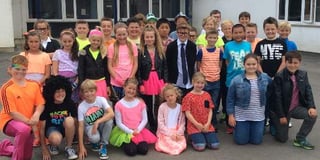 Tenby Juniors take a walk down Memory Lane