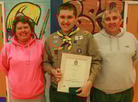 Chief Scouts Medal for Jordan