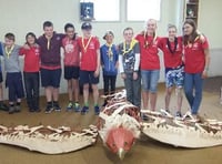 Carnival bird flies the nest!