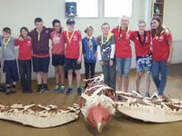 Carnival bird flies the nest!