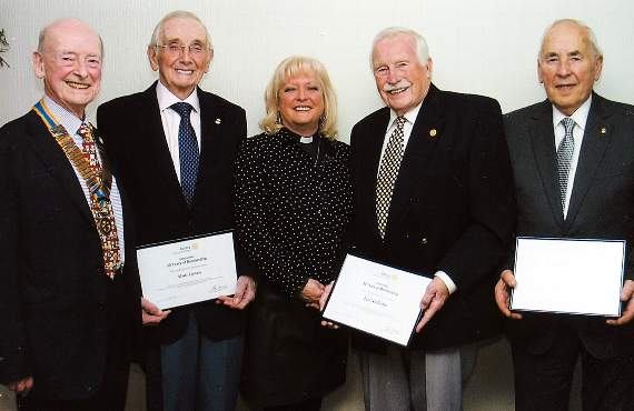 Christmas celebrations for Saundersfoot Rotary Club