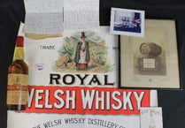Rare Welsh Whisky arrives in Carmarthen for sale around 120 years after it was produced