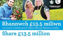 £13.5 million available to make great things happen in rural Wales