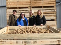 Puffin Produce raise a tonne of cash for Ty Hafan!