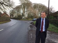 MP wins safety review of dangerous Cresselly road