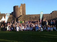 Cricket at the castle proves a big hit!