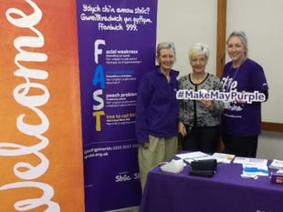 Raising awareness of stroke in West Wales