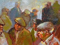 New paintings by Aneurin and Meirion Jones at Tenby Museum