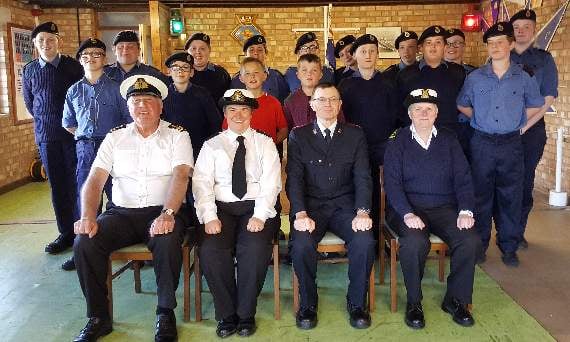 Tenby Sea Cadets welcome new chaplain
