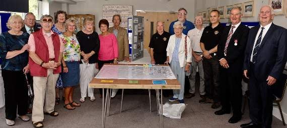 Saundersfoot history exhibition opened