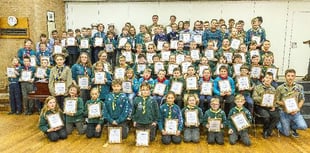 Chief Scout Award for dedicated local youngsters