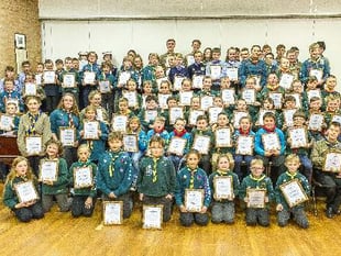 Chief Scout Award for dedicated local youngsters