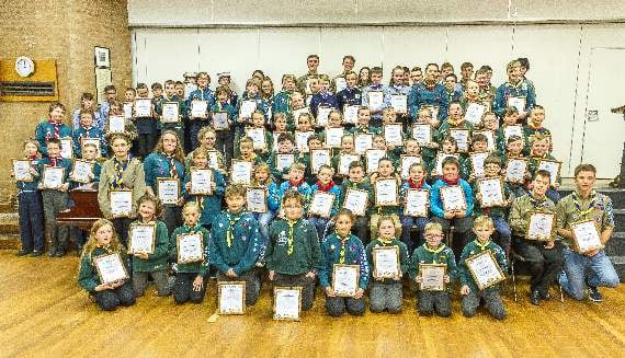 Chief Scout Award for dedicated local youngsters