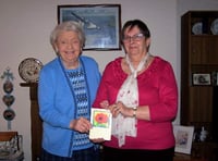 Marjorie’s birthday donations benefit charity by nearly £800