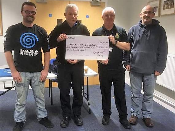 First ever SNOWBY challenge raises over £1,000 for charity