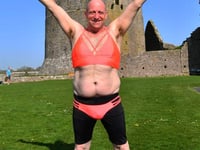 Brave councillor Paul goes over the top for charity!