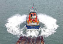Lifeboat volunteers in Angle praised