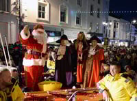 Santa makes a date with Tenby