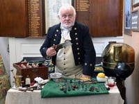 Fleet Surgeon shocks at Heritage Centre