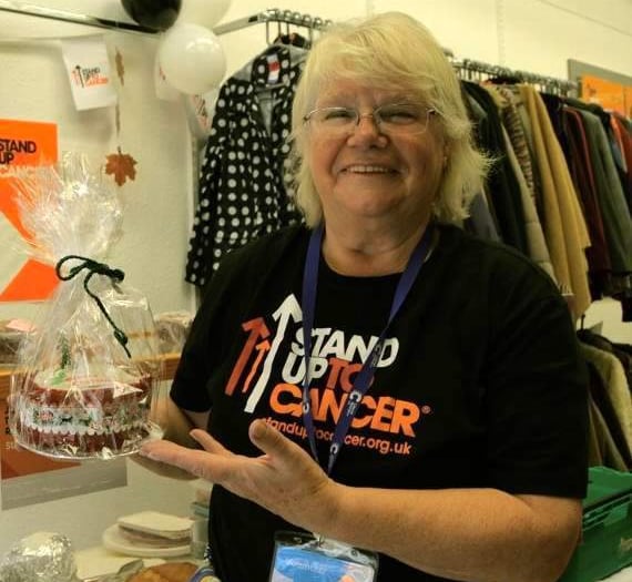 Fundraiser Maureen looking for a little baking help