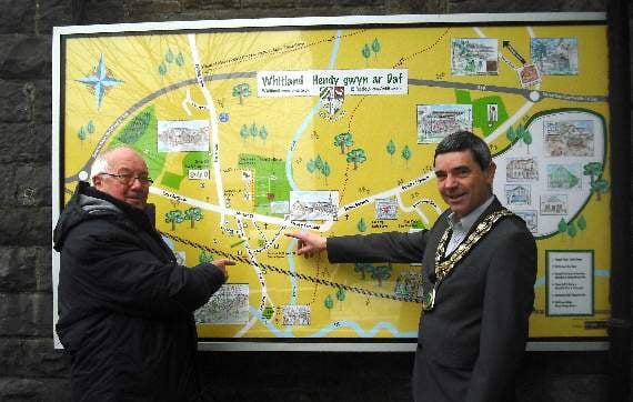 Play maps for Whitland will encourage children to use town’s facilities