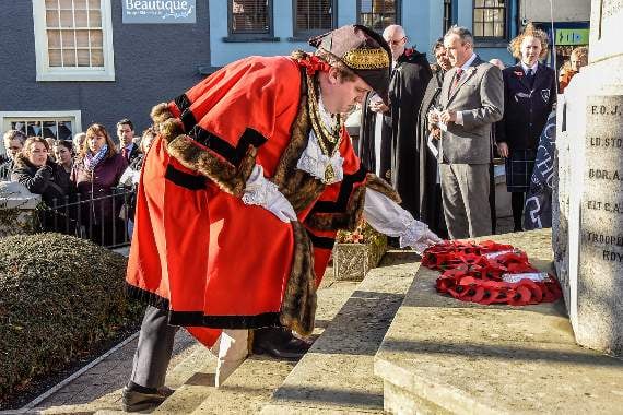 Remembrance services in Narberth, Templeton and area