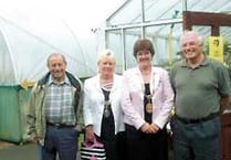 Mencap Gardens help brighten-up a rainy day