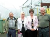 Mencap Gardens help brighten-up a rainy day