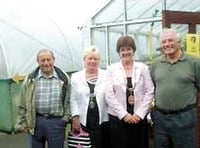 Mencap Gardens help brighten-up a rainy day