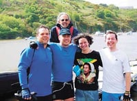 Gruelling race day for Tenby rowing crews