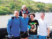 Gruelling race day for Tenby rowing crews