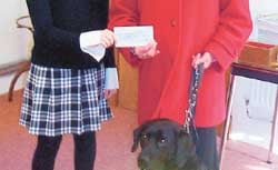Young swimmer’s gift to Guide Dogs