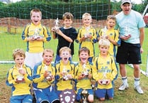 Kilgetty U9s reign supreme at Llanybydder tournament