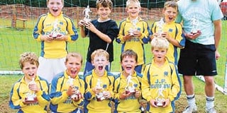 Kilgetty U9s reign supreme at Llanybydder tournament