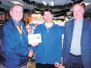 Lucky Rotary raffle winner