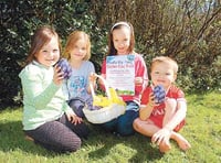 Easter fun at Colby Woodland Garden
